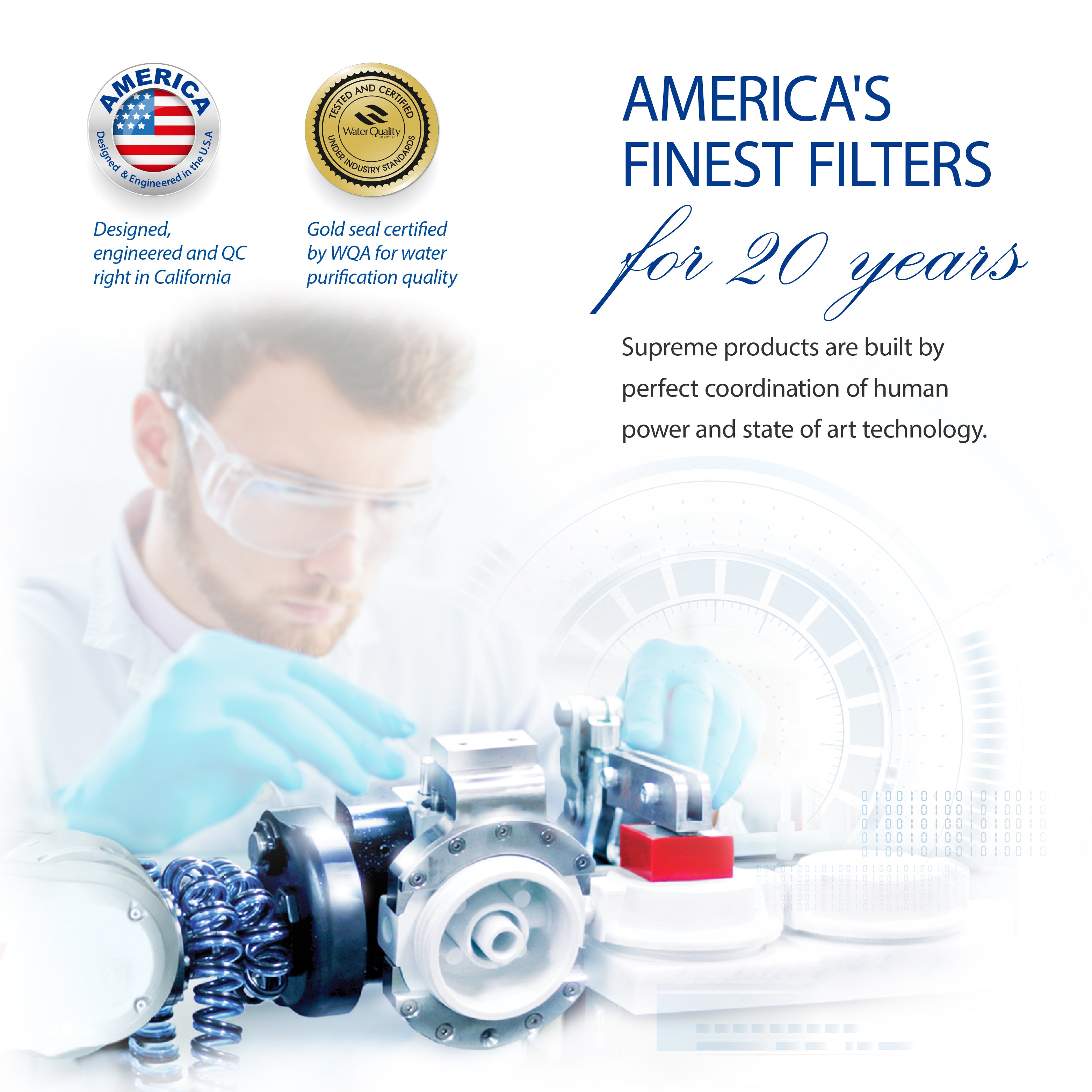 RO-PH90 – Ultimate Alkaline Mineral 90 GPD 6-Stage High Output Reverse Osmosis Water Systems for Drinking Water, WQA Certified