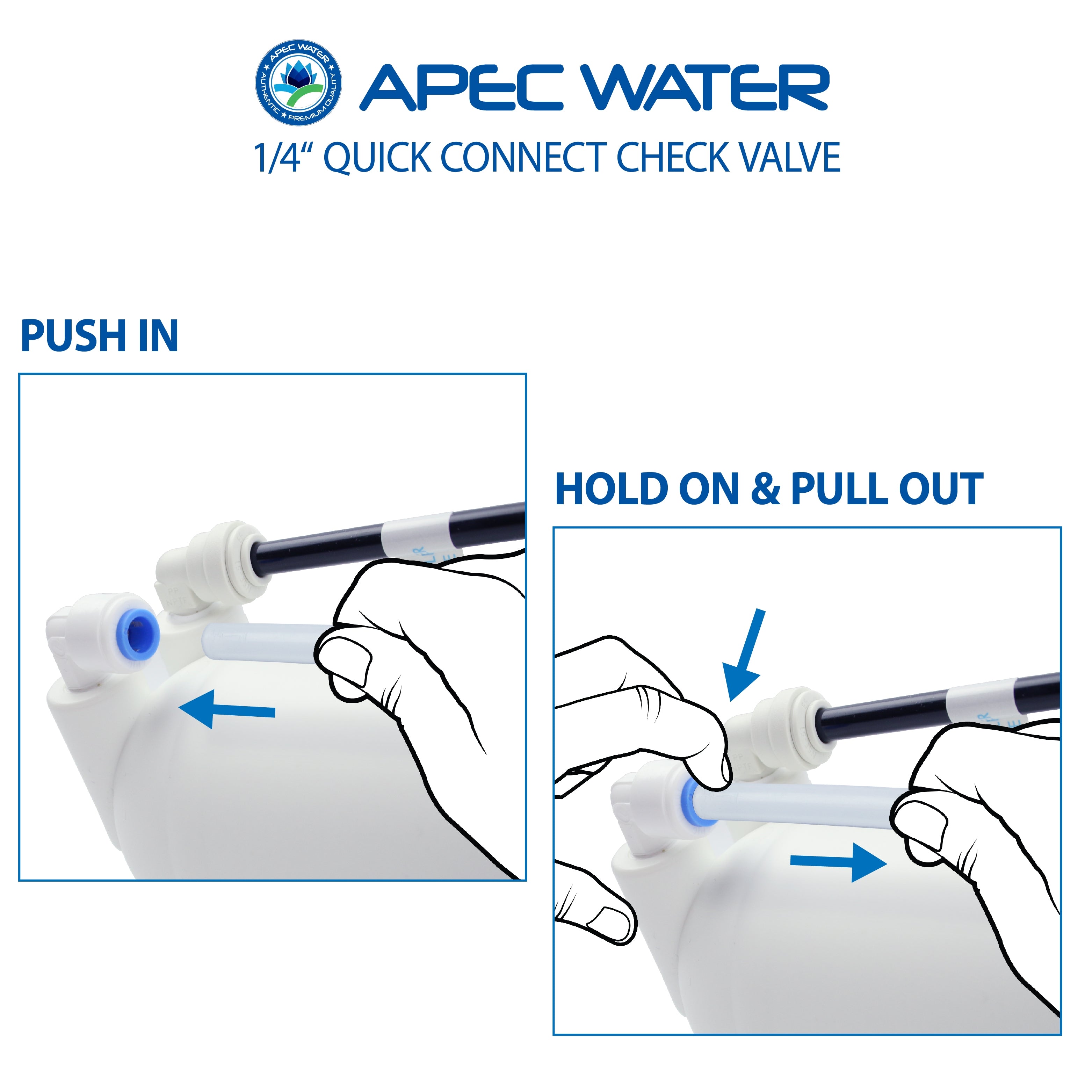 Quick Connect Check Valve