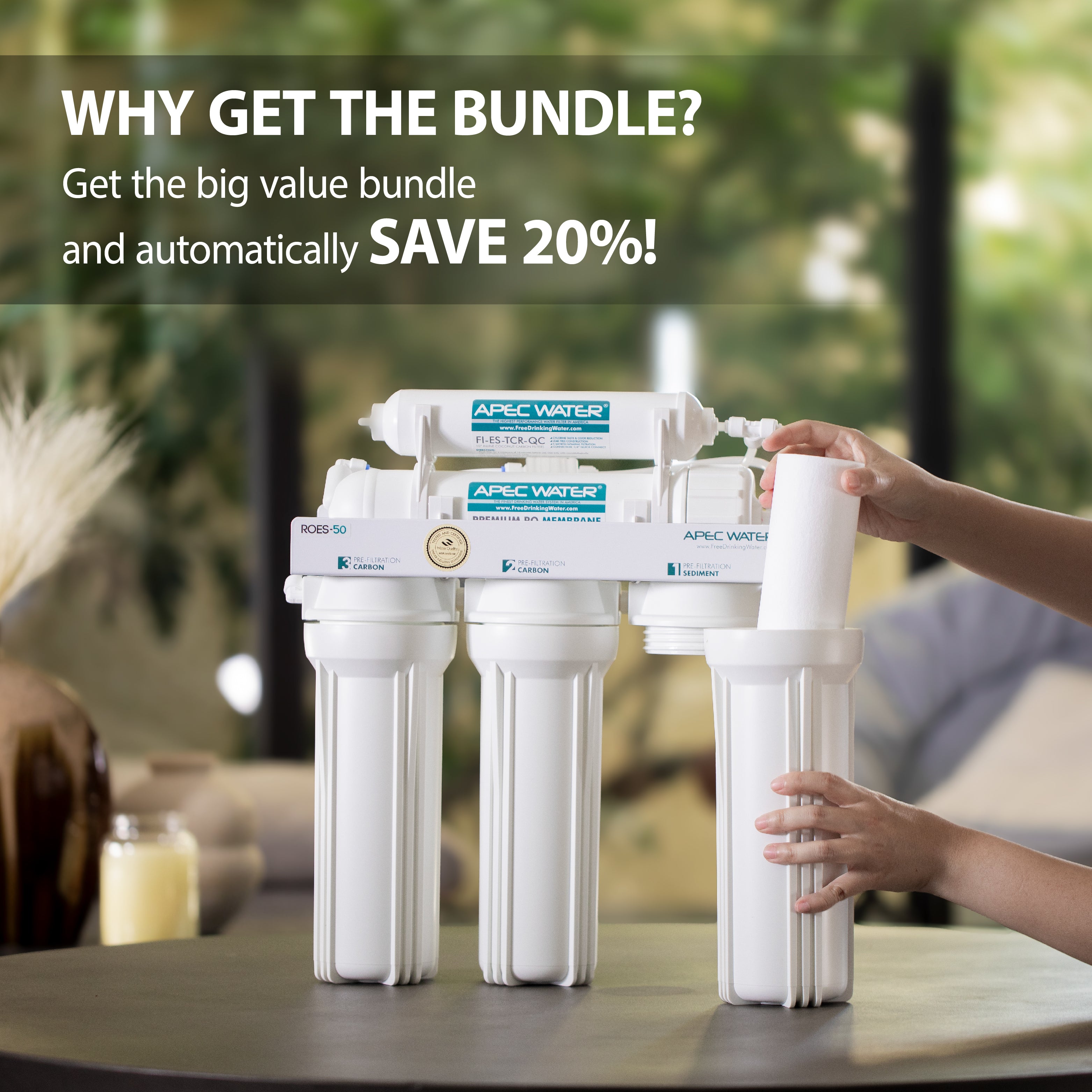 save big on ro system bundles