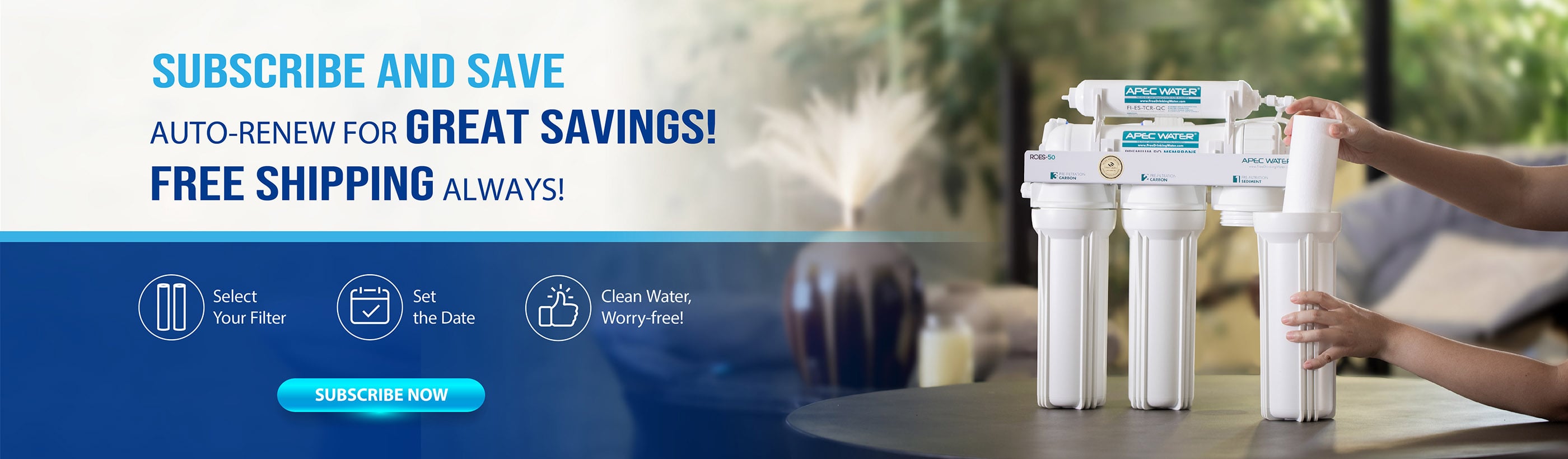 Subscribe & Save Free Shipping and Great Savings