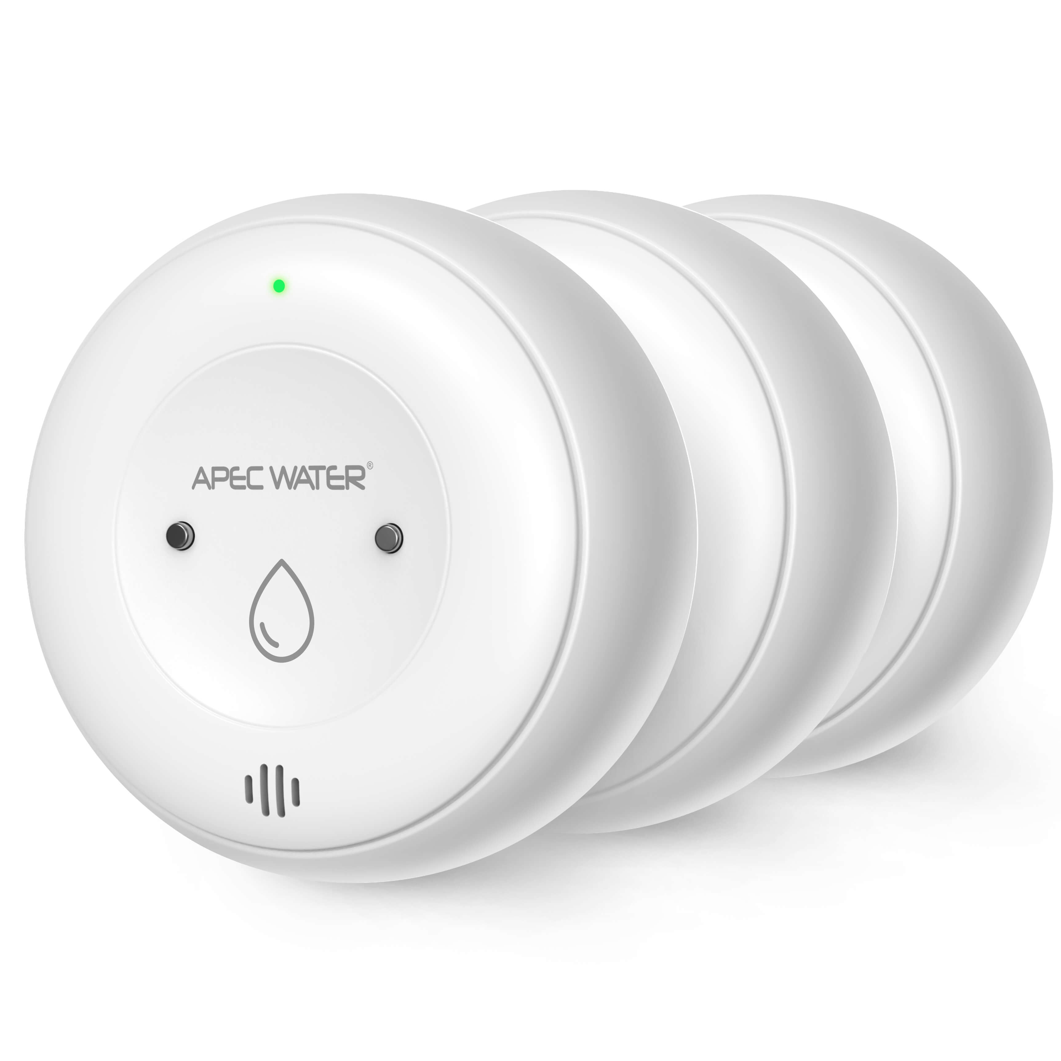 Wi-Fi Water Leak Detector for Home, App Connected Get Instant Alerts, Highly Reliable Dual Sensor Wet Moisture Detection
