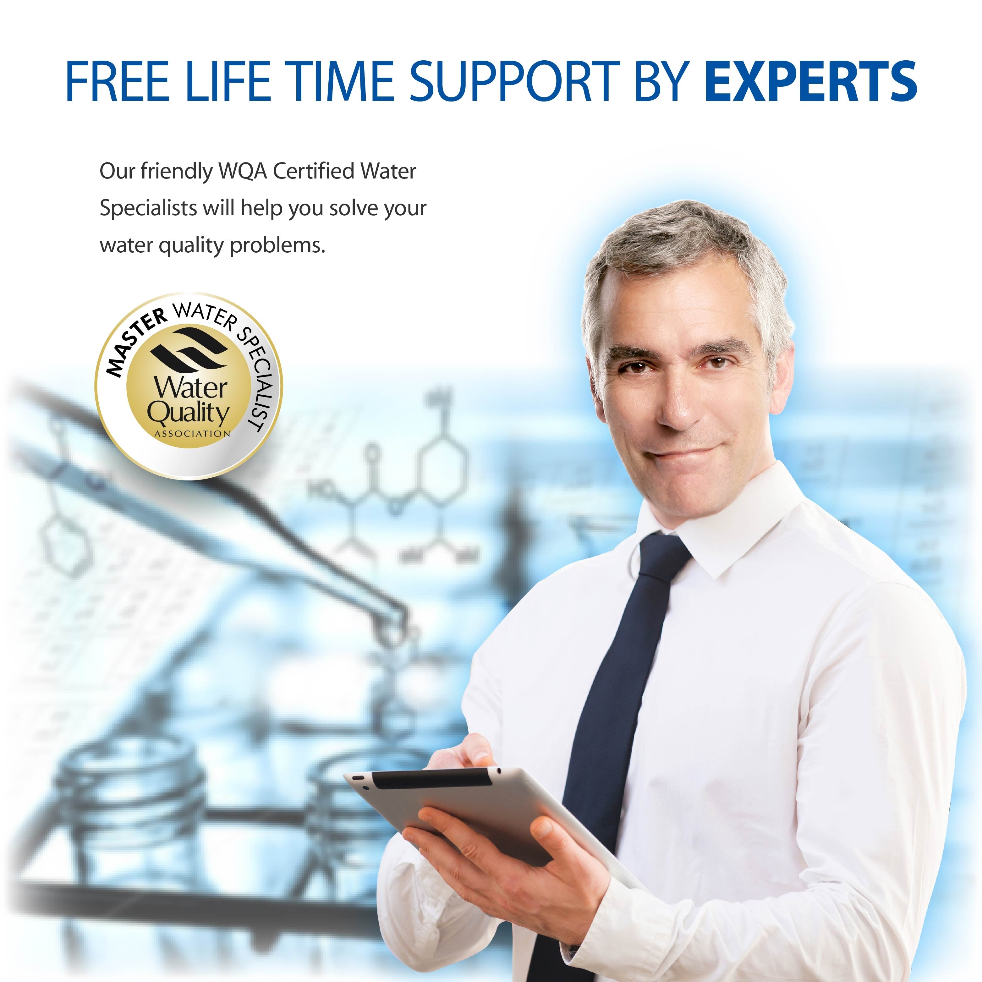 ROES-UV75 - Essence UV Disinfecting 6-Stage 75 GPD Reverse Osmosis Water Systems for Drinking Water